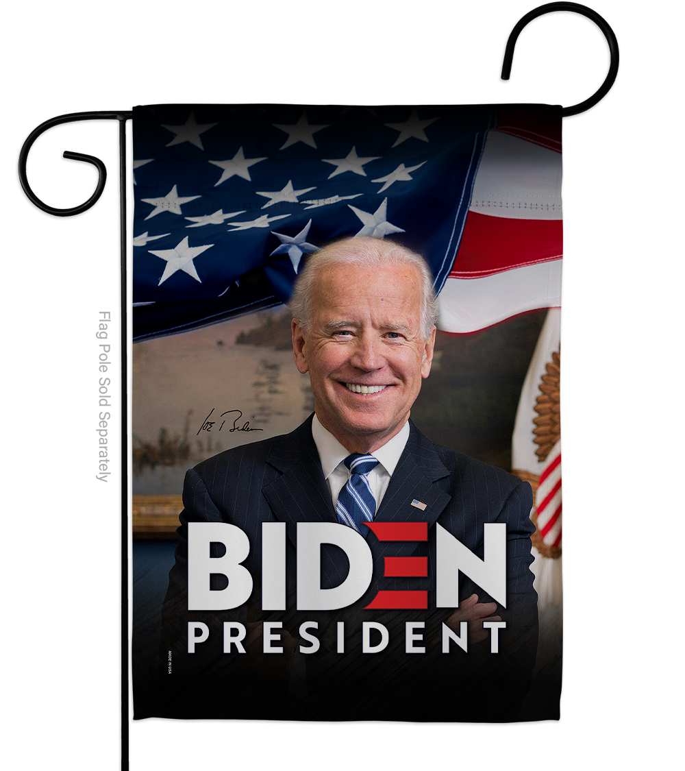 Garden Flag - Biden For President - Click Image to Close